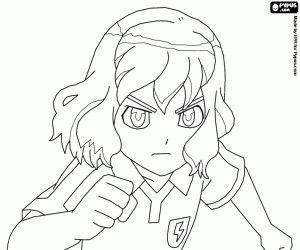 Dibujo de Ricardo Di Rigo de Inazuma Eleven para colorear e imprimir gratis - Personaje de Inazuma Eleven